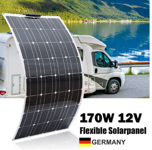 170w solarpanel flexibel - 170w,