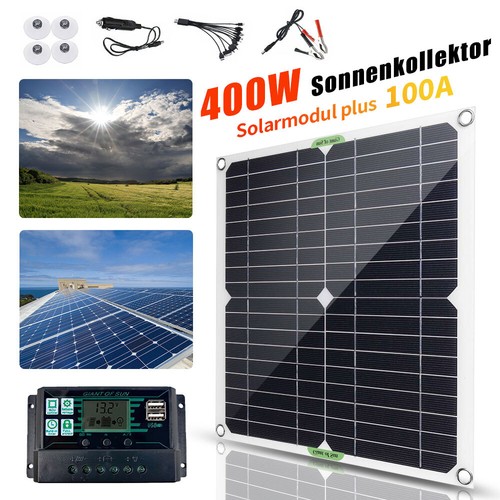 400w solarpanel kit set - set, 12v