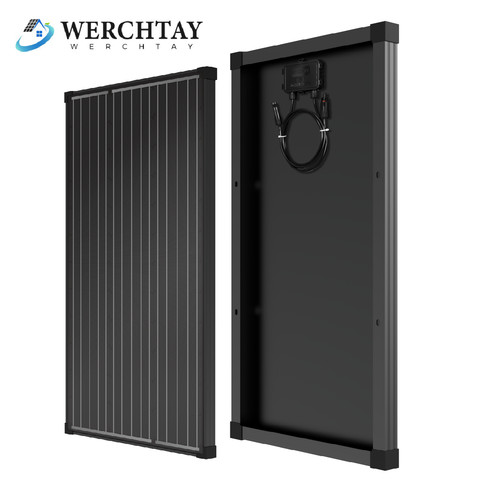 100w monokristallin solarmodul - monokristallin,