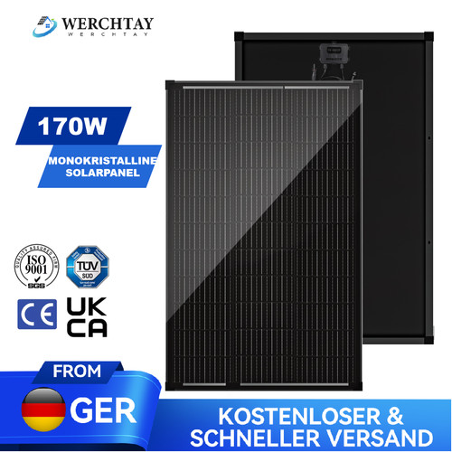 170w solarpanel solarmodul 12v - solarpanel,