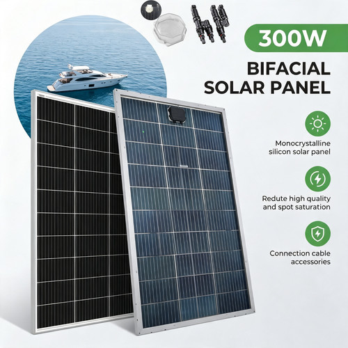 Bifaziale 300w solarpanel - bifaziale,