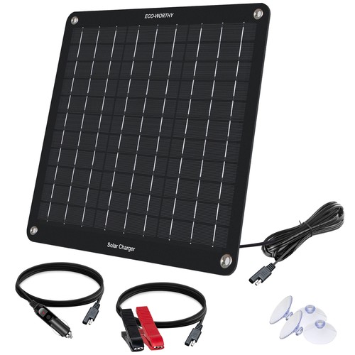 12v 10w solarpanel ladegerät - 12v,