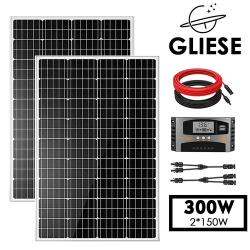 300w solarmodul set - solarmodul, solarpanel