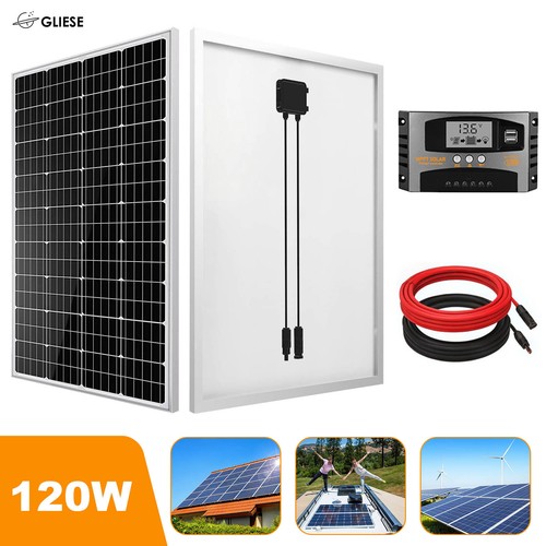 120w solarpanel kit mono - 120w, 12v