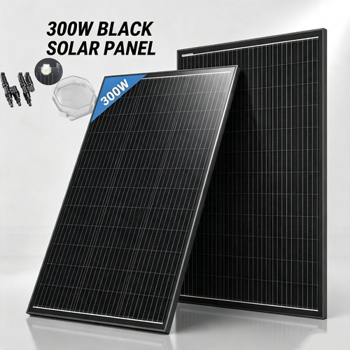 300w monokristallin solarmodul - 300w,