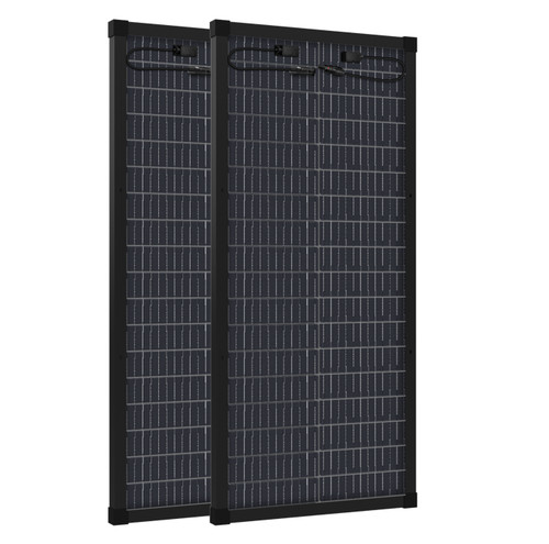 120w bifaziale solarpanel - 2x,