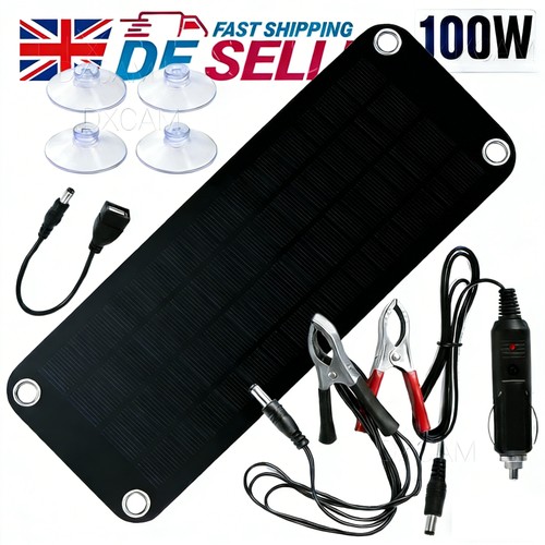 12v 100w solarpanel ladegerät - 12v,