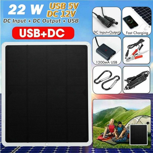 22w solarpanel 12v - solarpanel,