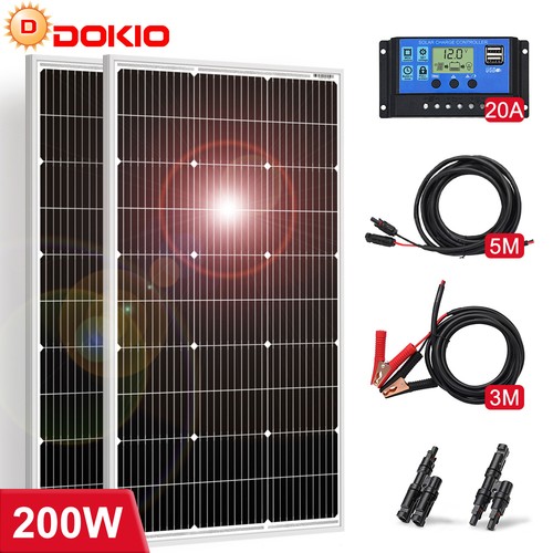 Dokio solarpanel 12v - solarpanel,