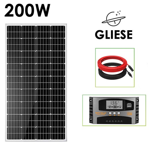 200w solarmodul set - solarmodul, solarpanel
